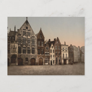 Postal Biblioteca, Brujas, Bélgica