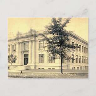 Postal Biblioteca Carnegie, State College, Pennsylvania, 