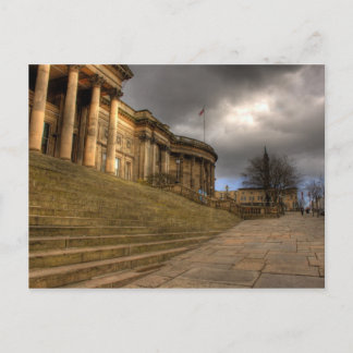 Postal Biblioteca central de Liverpool en William Brown S