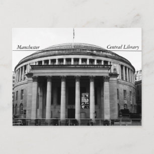Postal Biblioteca Central de Manchester
