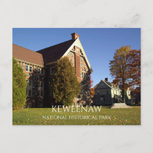 Postal Biblioteca de Calumet & Hecla Mining Co., Keweenaw