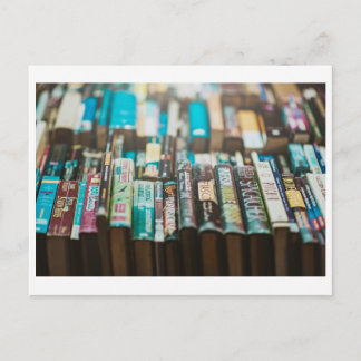 Postal Biblioteca de libros Tienda de libros Posstcross