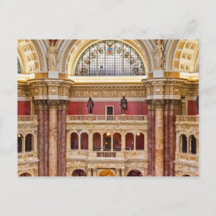 Postal Biblioteca del Congreso