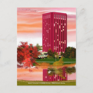 Postal Biblioteca en otoño por Tam Nguyen