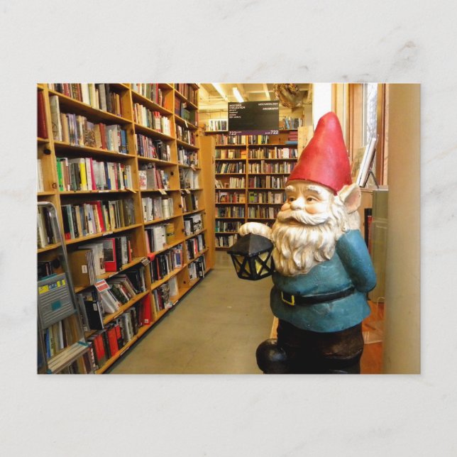 Postal Biblioteca Gnome I (Anverso)