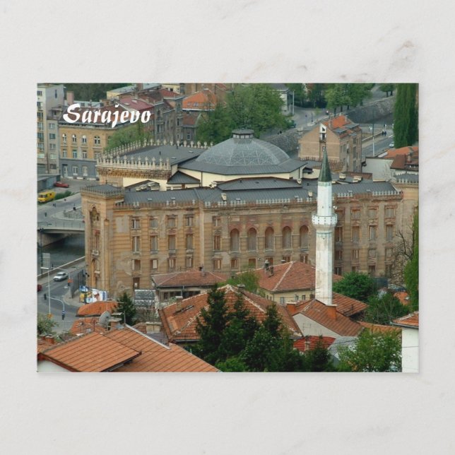 Postal Biblioteca Nacional (Anverso)