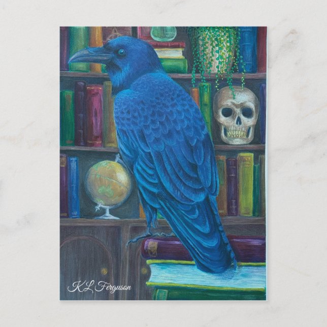 Postal Bibliotecario - Postcard (Anverso)