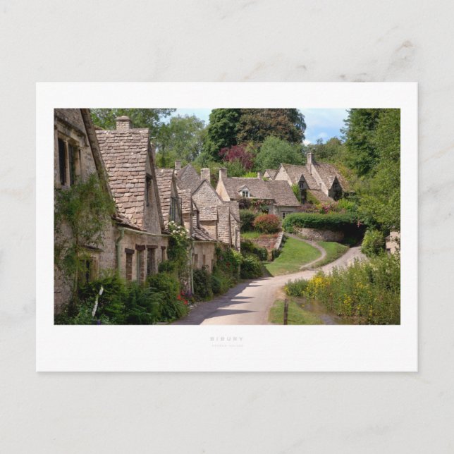Postal Bibury (Anverso)