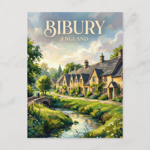 Postal Bibury Reino Unido