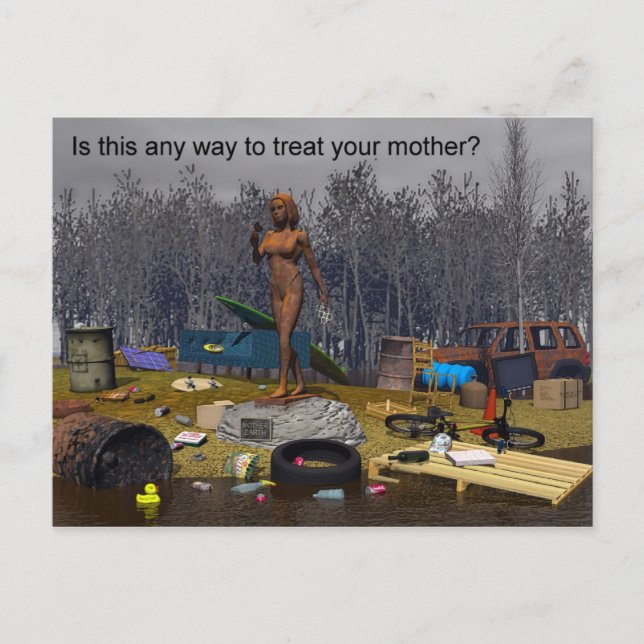 Postal Bichos de agua (Anverso)