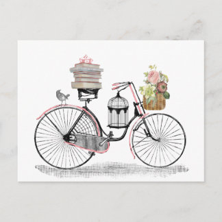 Postal Bici del empuje de la fantasía