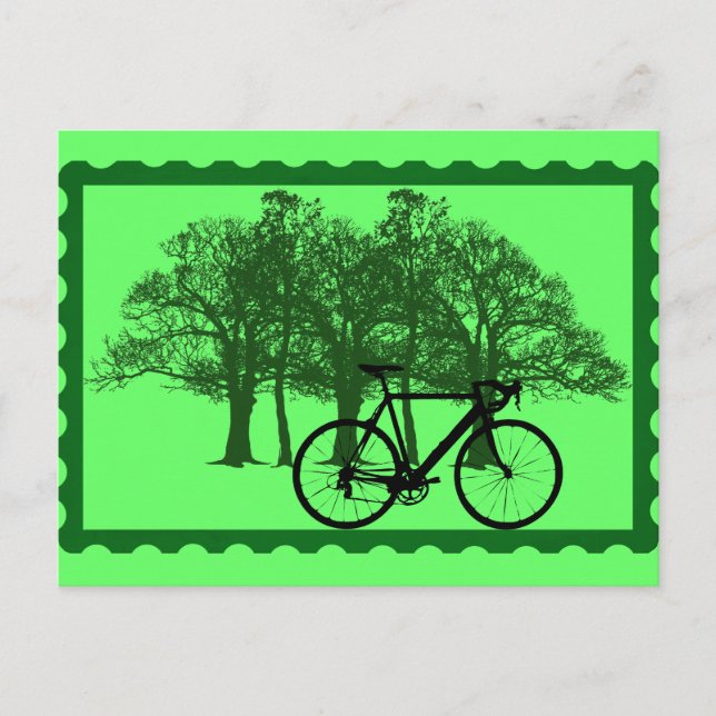 Postal bicicleta (Anverso)