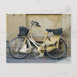 Postal Bicicleta amarilla, Copenhague, Dinamarca