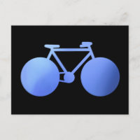 bicicleta azul