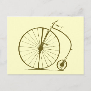 Postal Bicicleta/bicicleta antigua