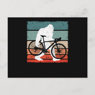 Postal Bicicleta Bicicleta Bicicleta Funny MTB Sasquatch