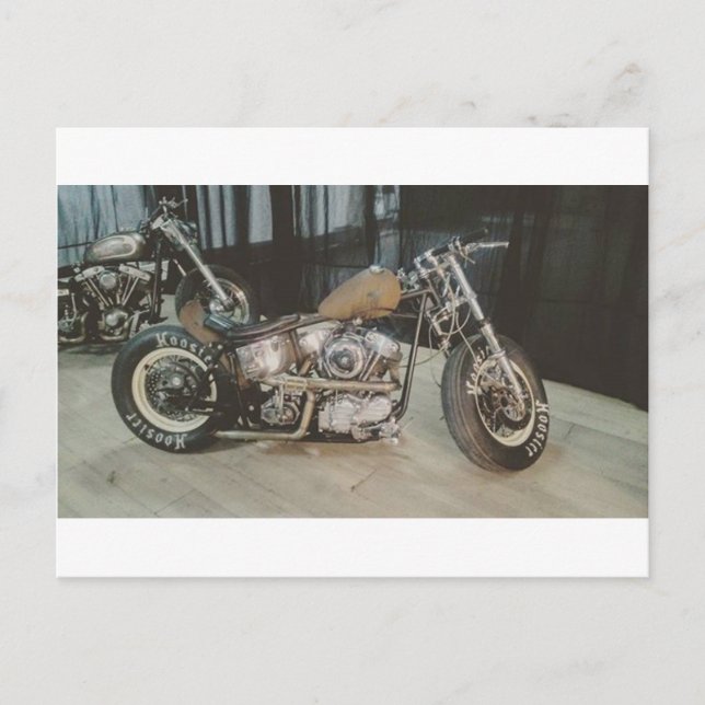 Postal bicicleta bobo (Anverso)