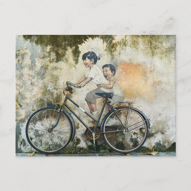 Postal Bicicleta Brothers (Anverso)
