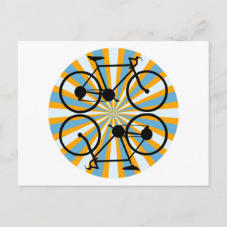 Postal Bicicleta ciclista