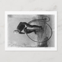 Bicicleta con fotografía de la rueda delantera gra
