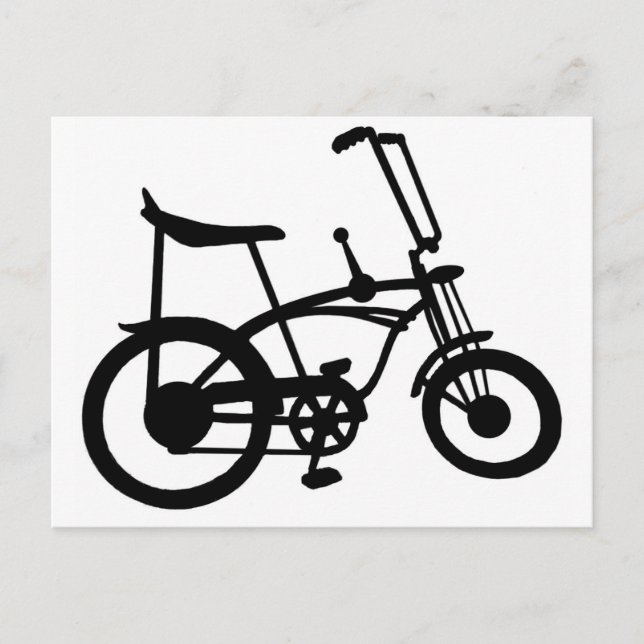 POSTAL BICICLETA DE BICICLETA DE BICICLETA DE LOS AÑOS 60 (Anverso)