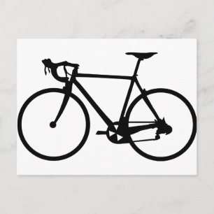 Postal bicicleta de carreras