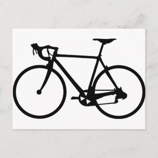 Postal bicicleta de carreras
