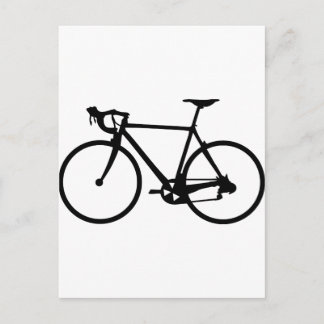 Postal bicicleta de carreras