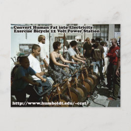 Postal Bicicleta de ejercicios HSU 12 Volt Estación de al