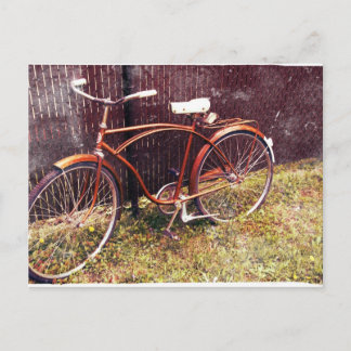 Postal Bicicleta de época
