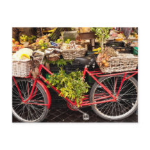Bicicleta de mercado para agricultores