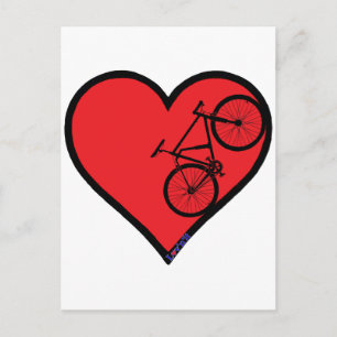 Postal bicicleta de montaña