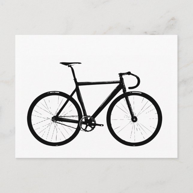 Postal Bicicleta de seguimiento (Anverso)