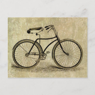 Postal Bicicleta del vintage