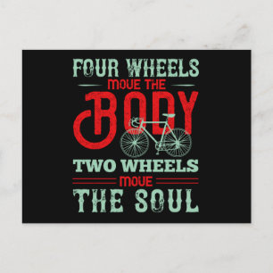 Postal Bicicleta - Dos ruedas mueven el alma