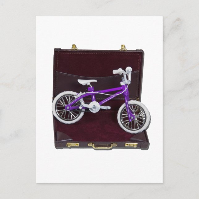 Postal Bicicleta en maletín121611 (Anverso)