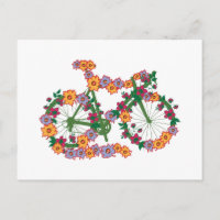 Bicicleta floral
