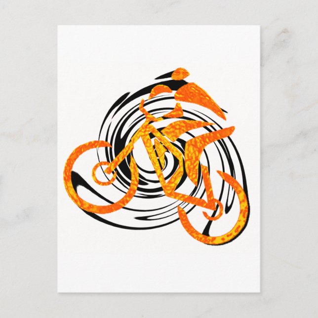 Postal Bicicleta Guay Grid (Anverso)