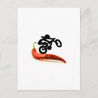 Postal Bicicleta Red Pepper