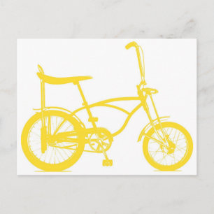 Postal Bicicleta Retro Banana Seat