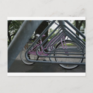 Postal bicicleta rosa