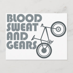Postal Bicicleta - Sangre, sudor y engranajes