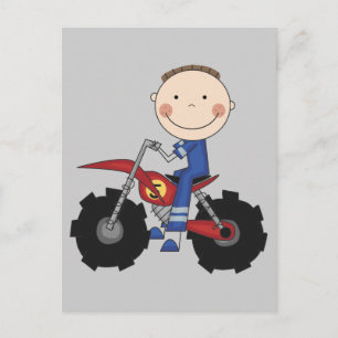 Postal Bicicleta sucia - Camisas y regalos para niños