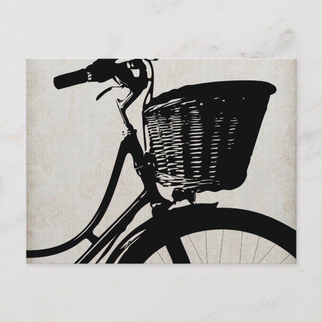 Postal Bicicleta Vintage (Anverso)