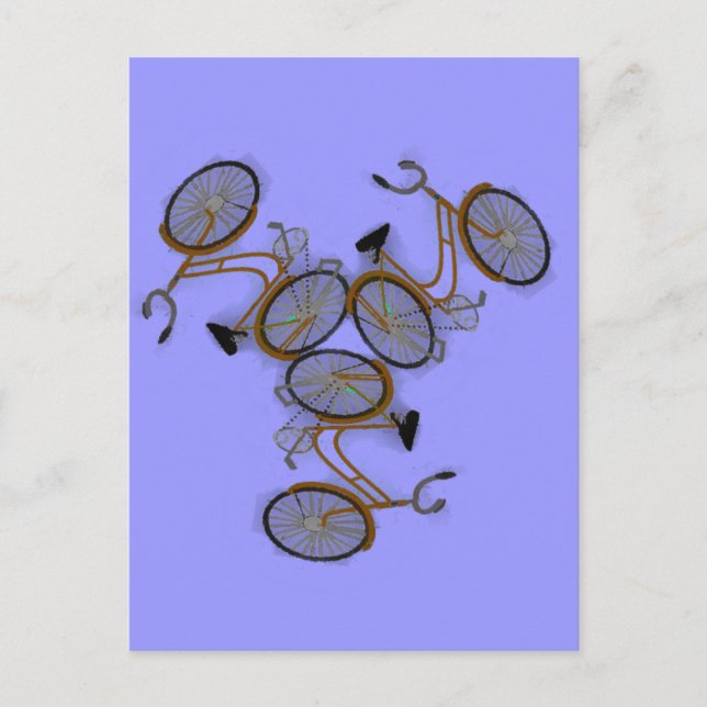 Postal Bicicleta Vintage Design 1950 (Anverso)