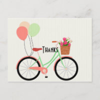 Bicicleta Vintage y tulipanes gracias