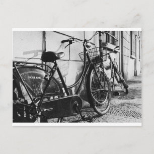 Postal Bicicletas antiguas en Innsbruck, Austria