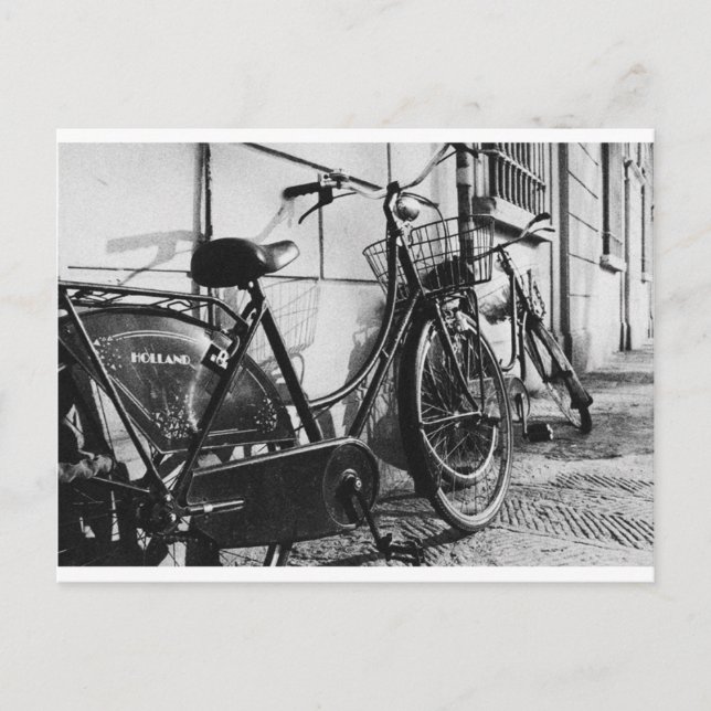 Postal Bicicletas antiguas en Innsbruck, Austria (Anverso)