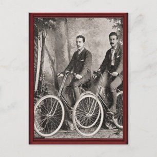 Postal Bicicletas de Caballeros Vintage