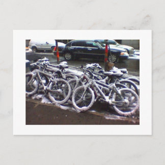 Postal Bicicletas de nieve